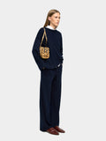 Pantalón De Punto Liso