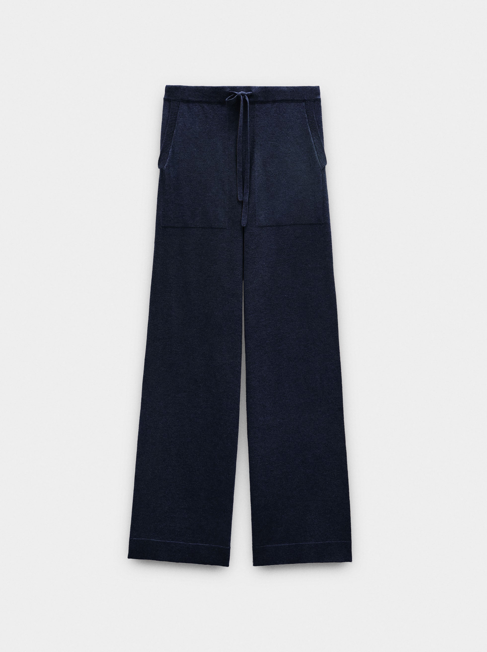 Pantalón De Punto Liso