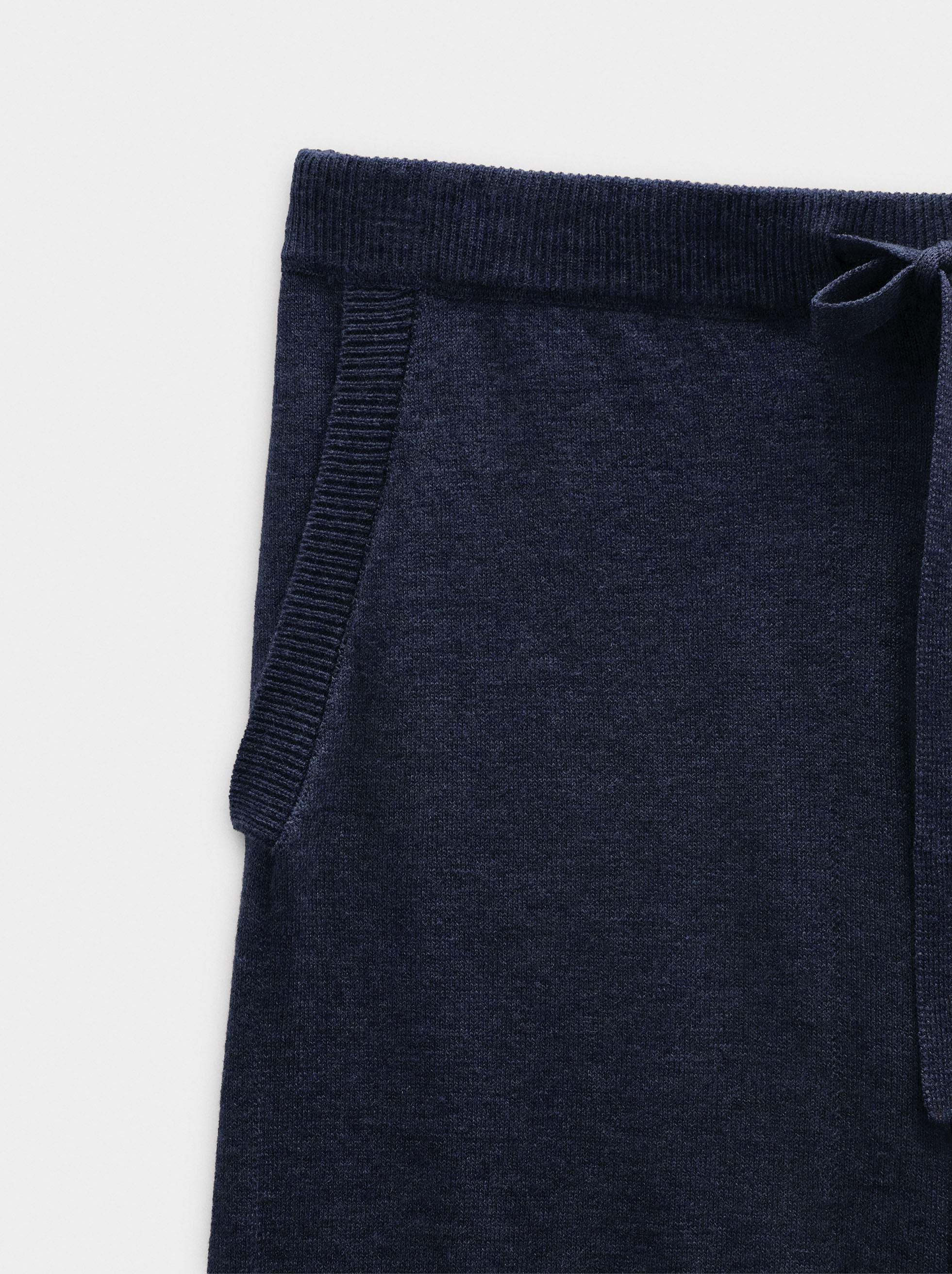Pantalón De Punto Liso