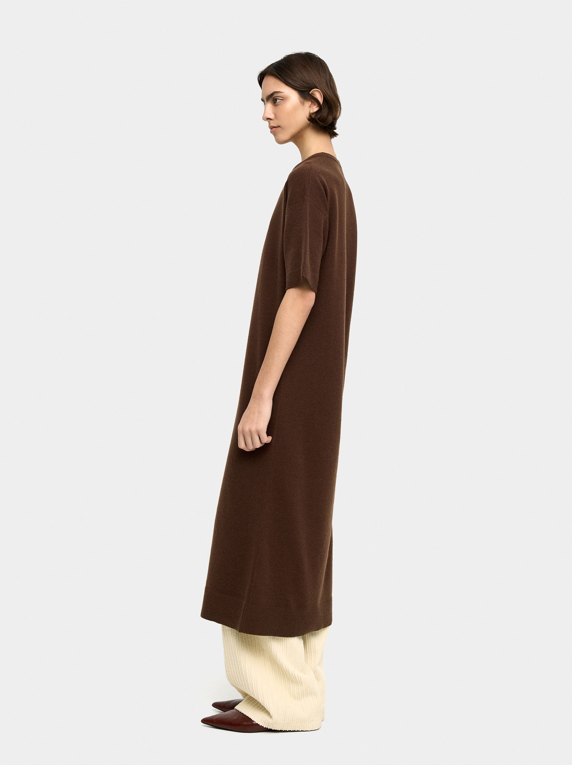 Vestido Midi De Punto