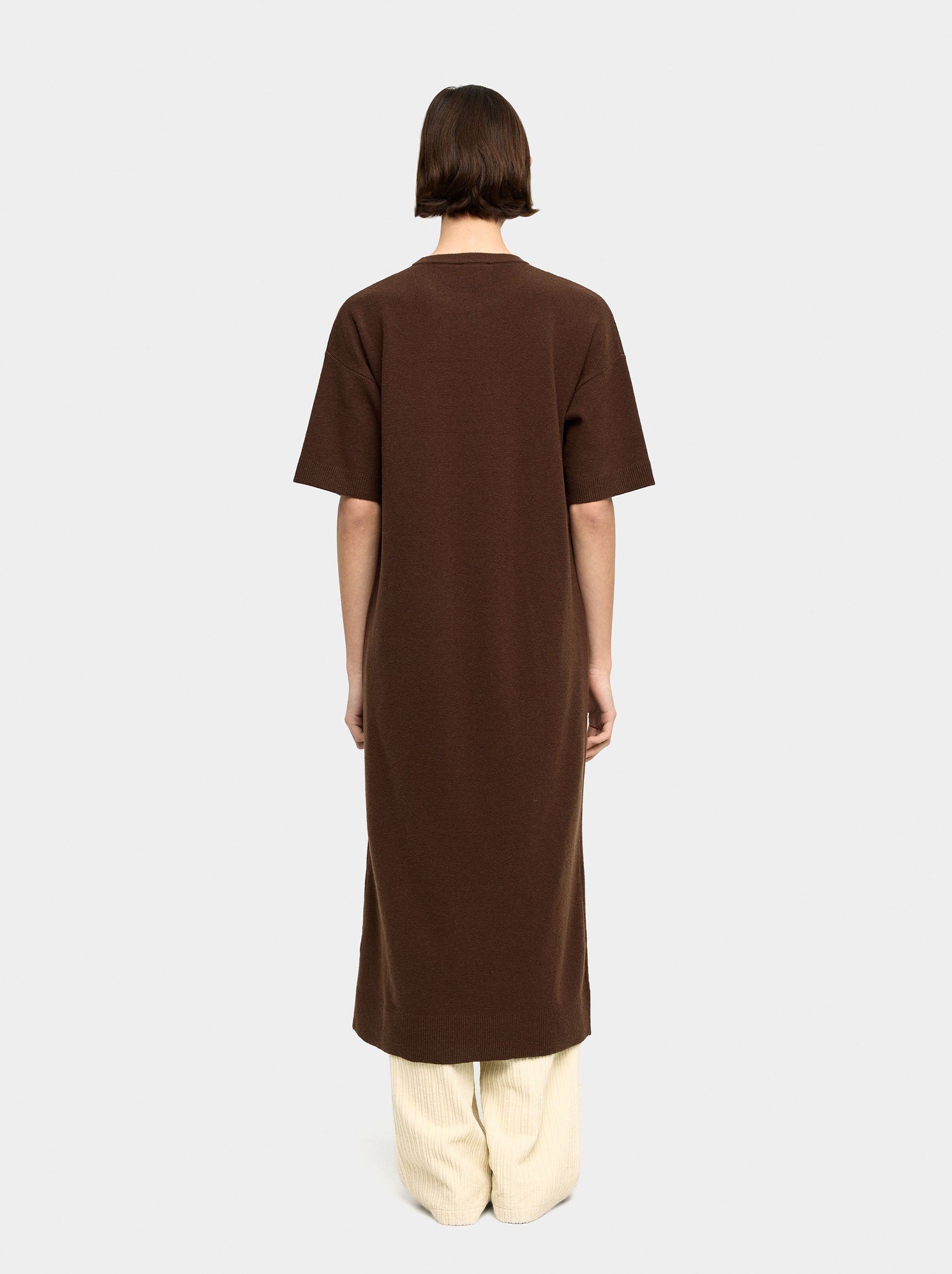 Vestido Midi De Punto