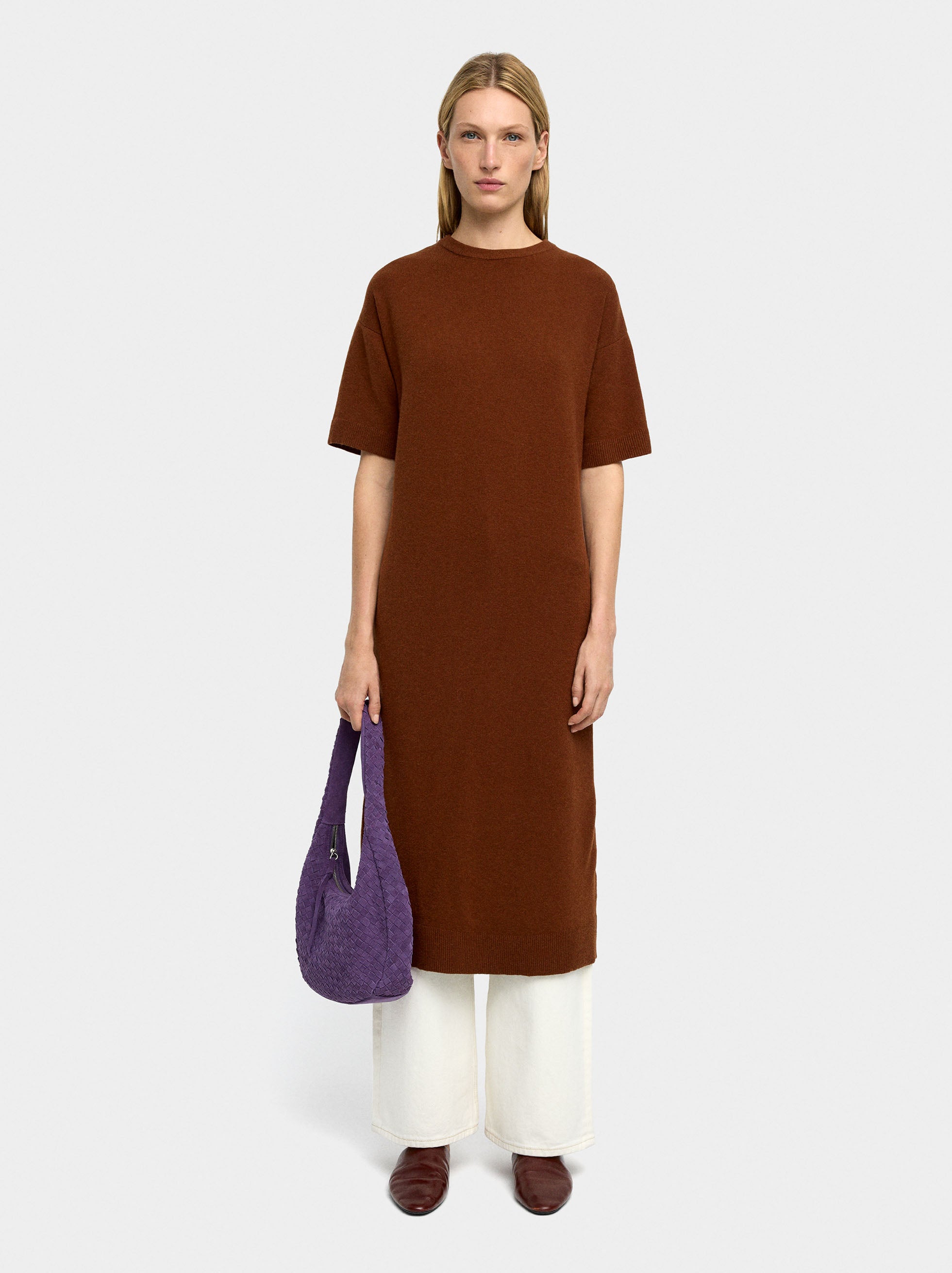 Vestido Midi De Punto