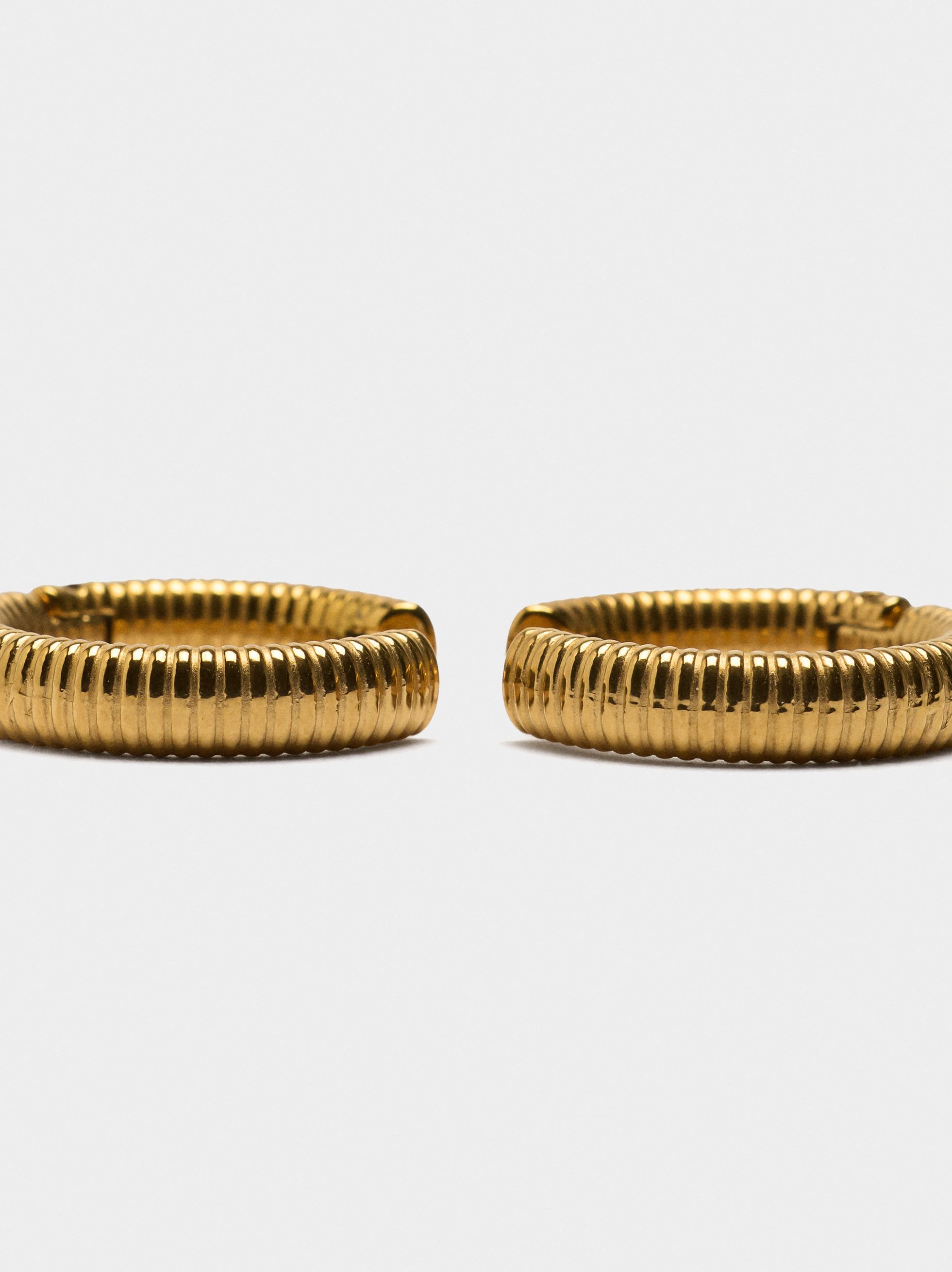 Aros Canelados - Acero Inoxidable