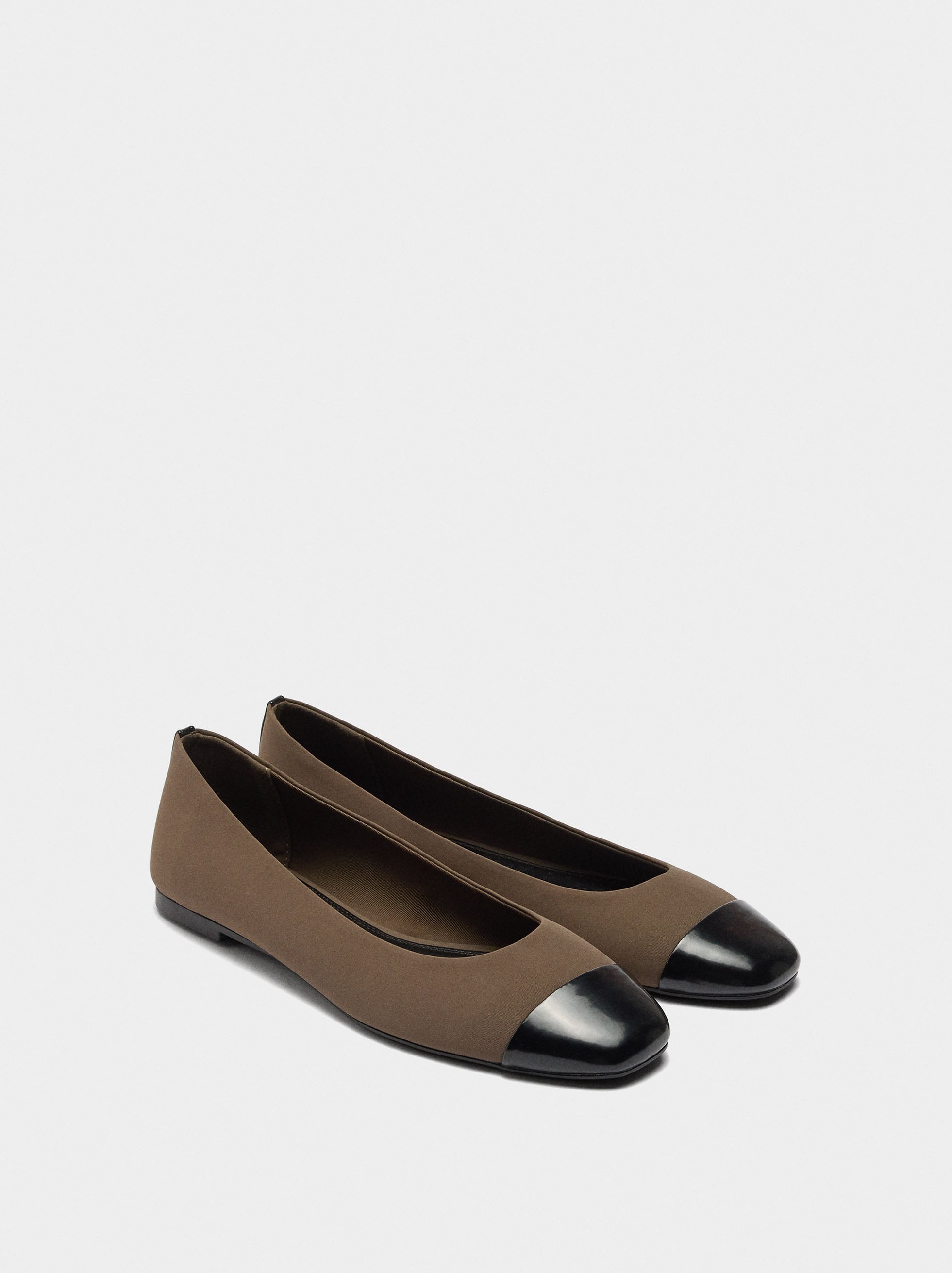 Bailarinas De Tejido Bicolor