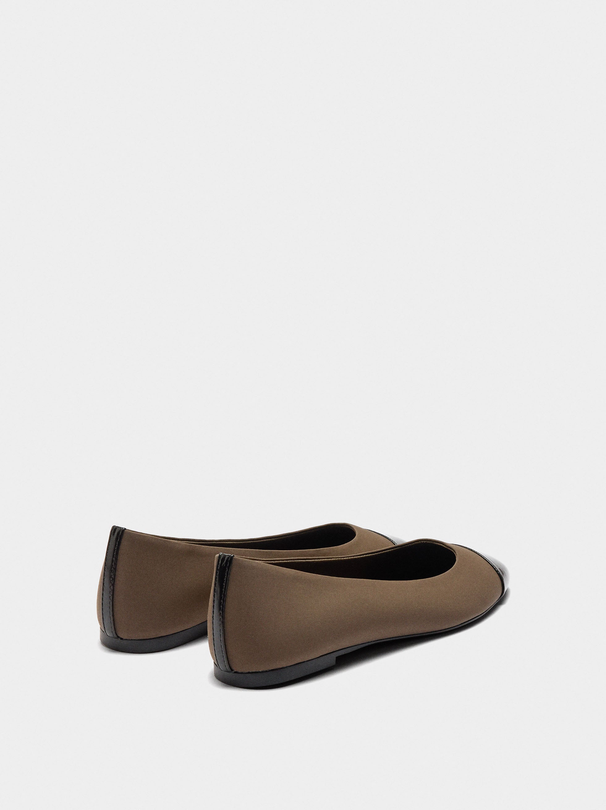 Bailarinas De Tejido Bicolor