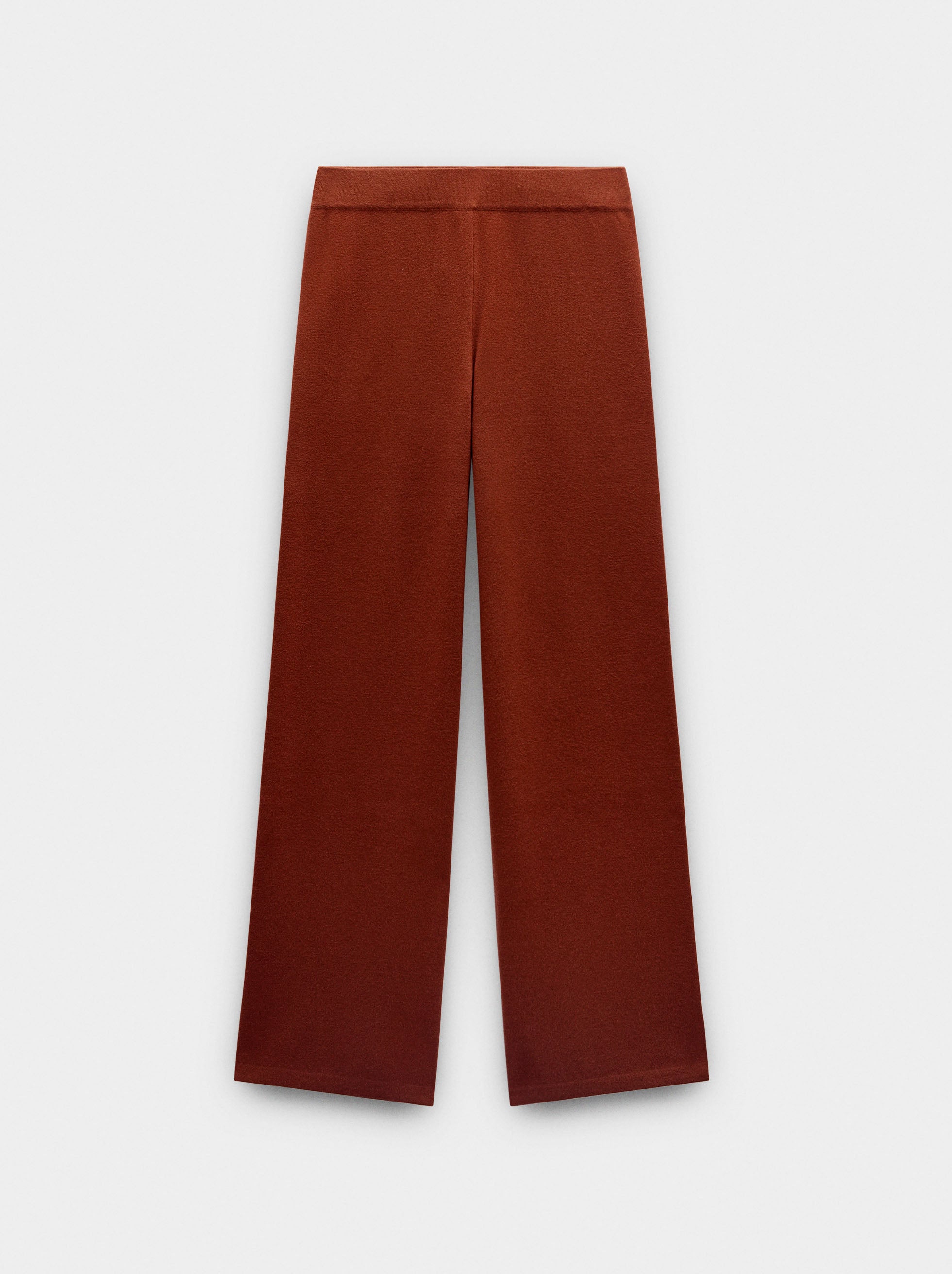 Pantalón De Punto Cintura Elástica