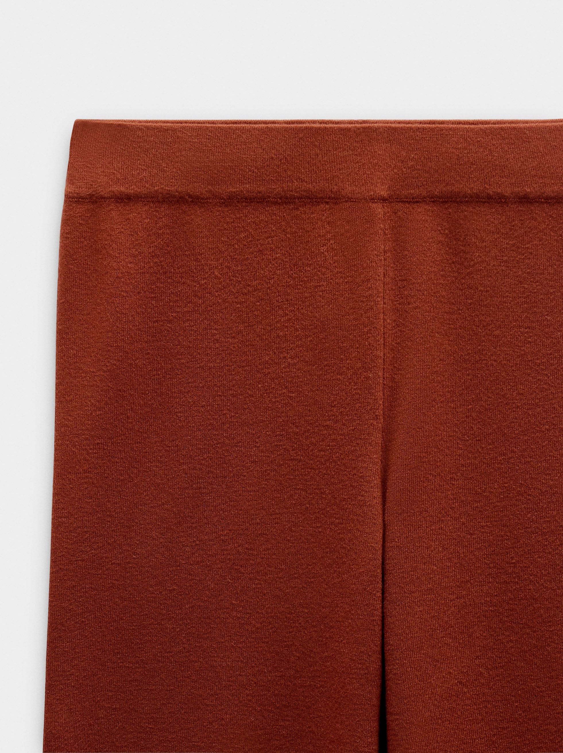 Pantalón De Punto Cintura Elástica