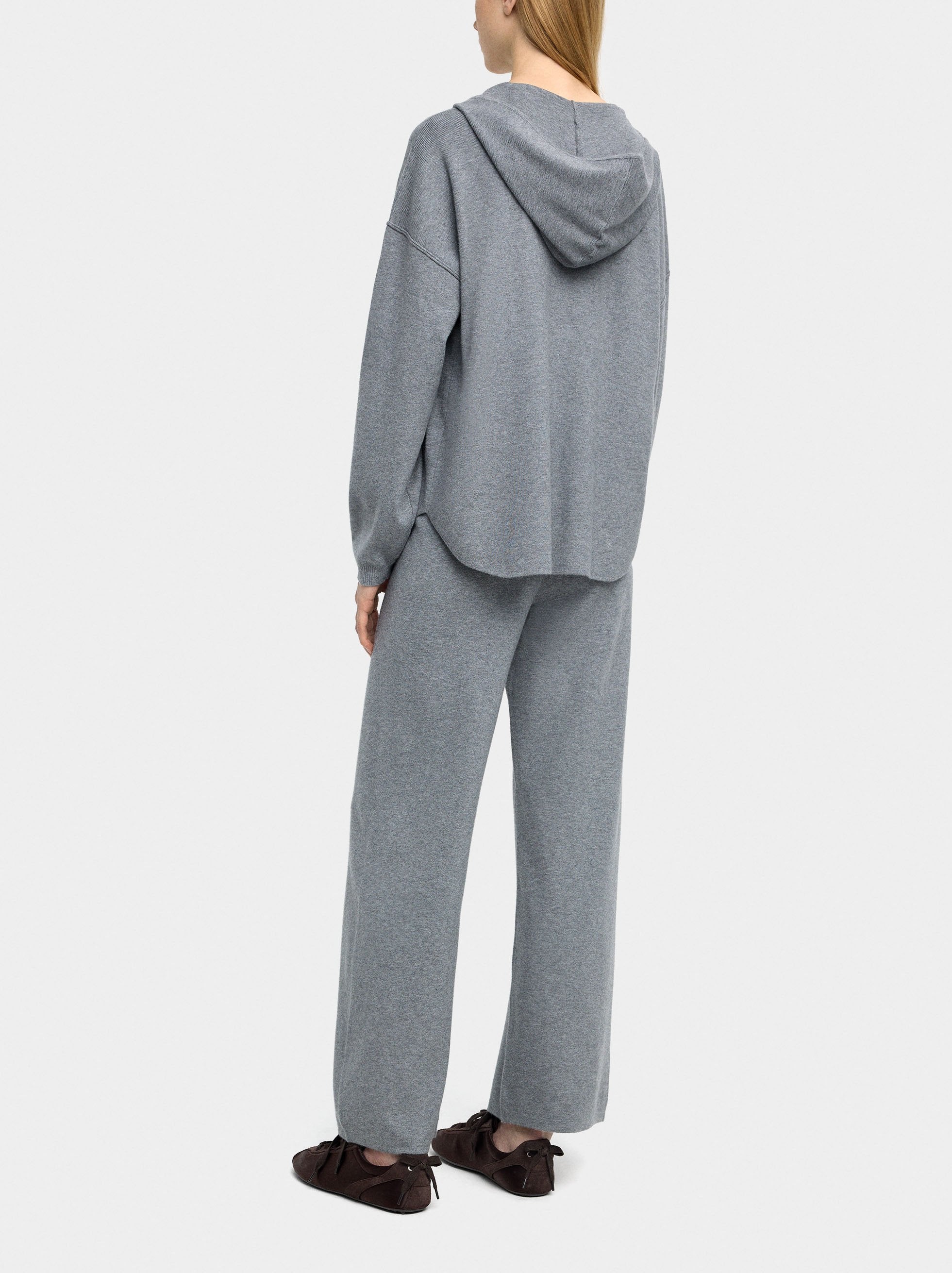 Pantalón De Punto Cintura Elástica