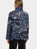 Blusa De Manga Larga Con Estampado Animal