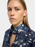 Blusa De Manga Larga Con Estampado Animal