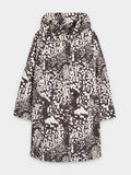 Chubasquero Estampado Con Capucha