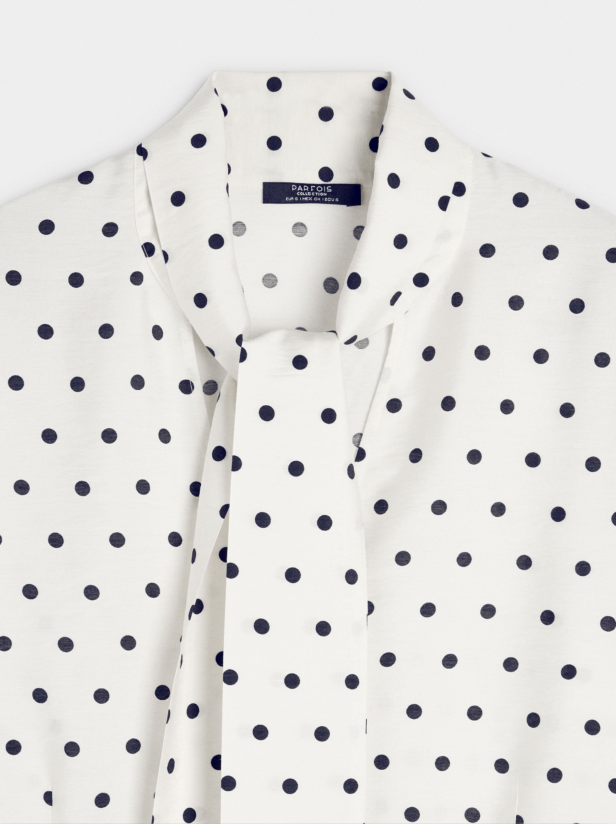 Camisa Estampado De Lunares