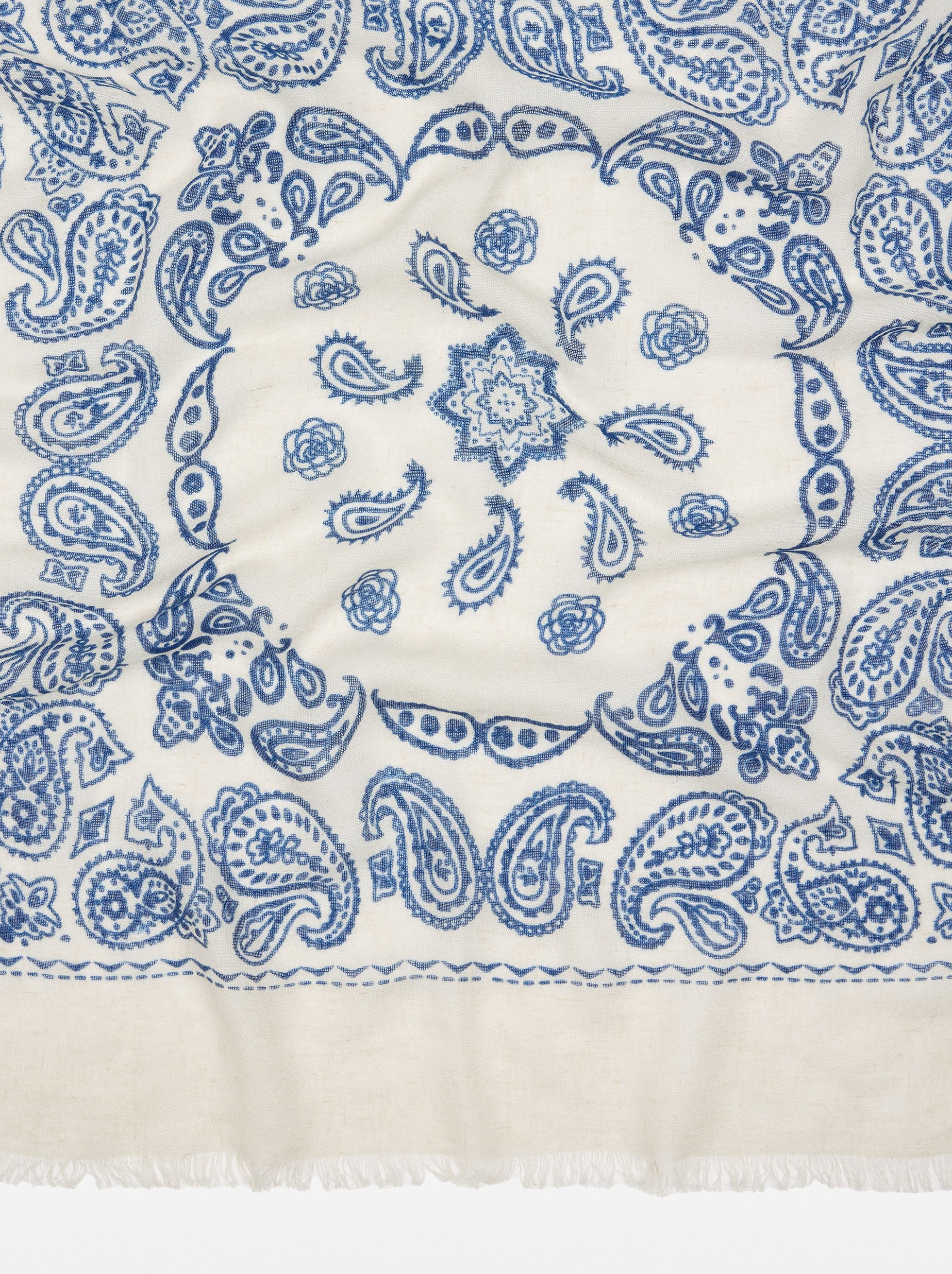 Pañuelo De Lino Estampada