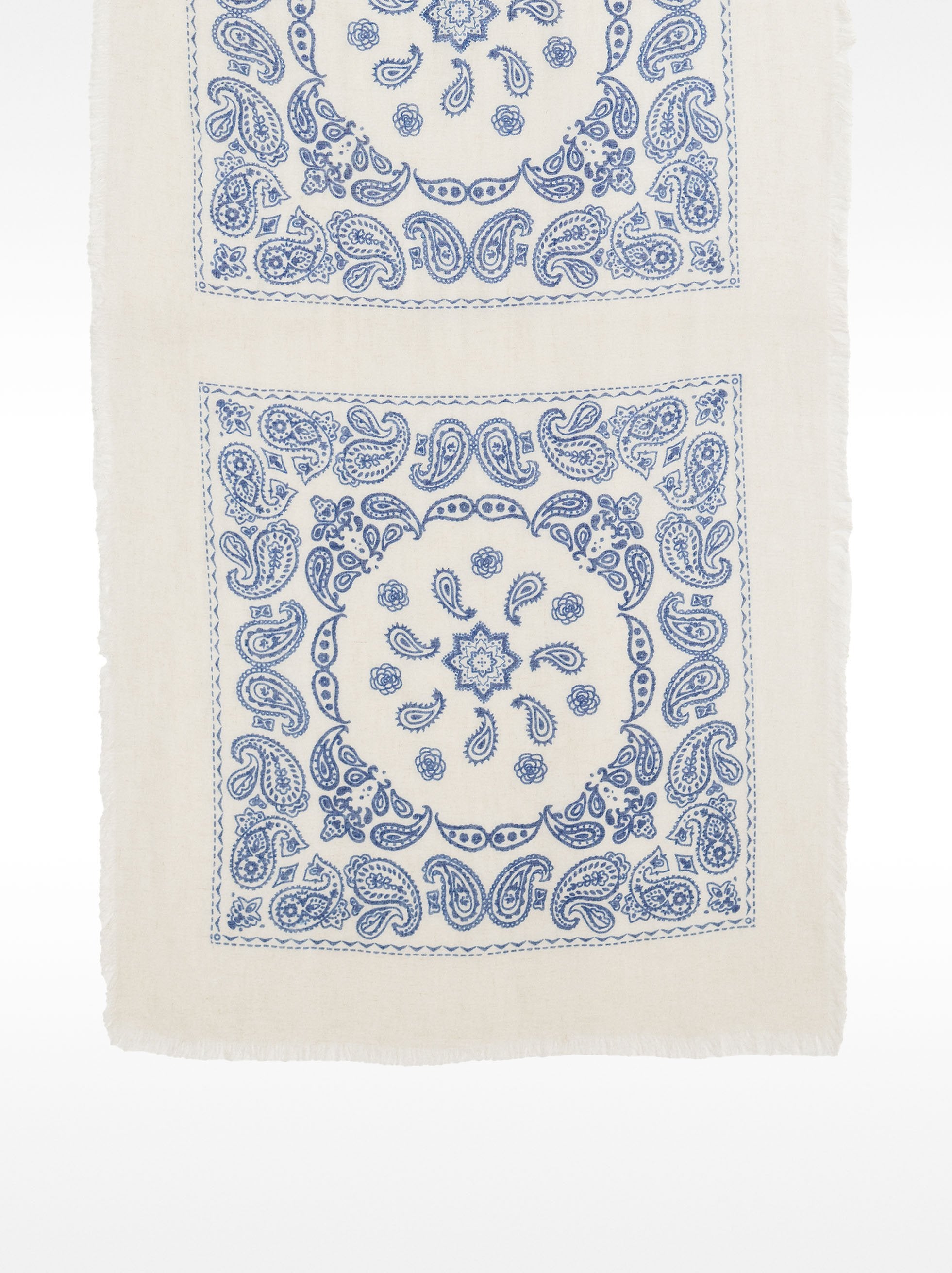 Pañuelo De Lino Estampada