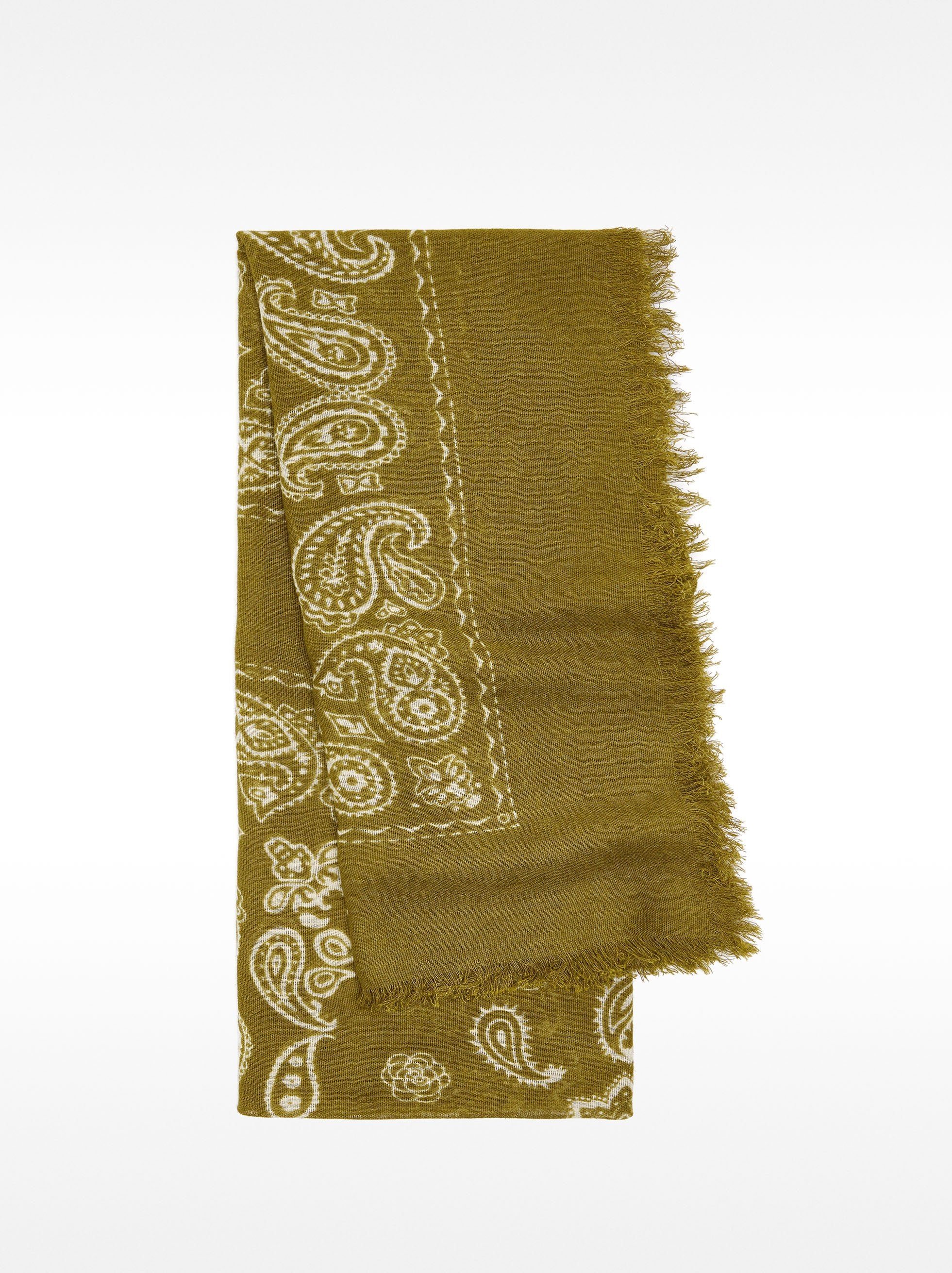 Pañuelo De Lino Estampada