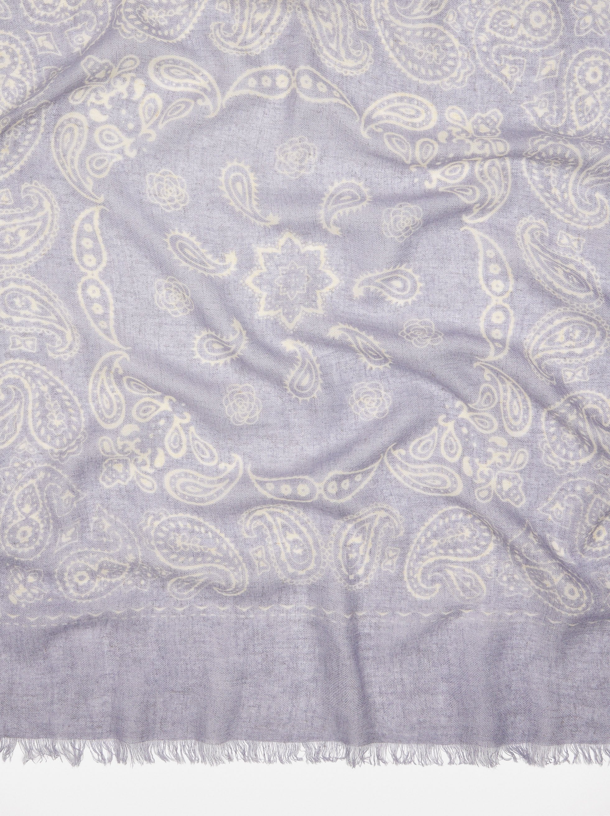 Pañuelo De Lino Estampada