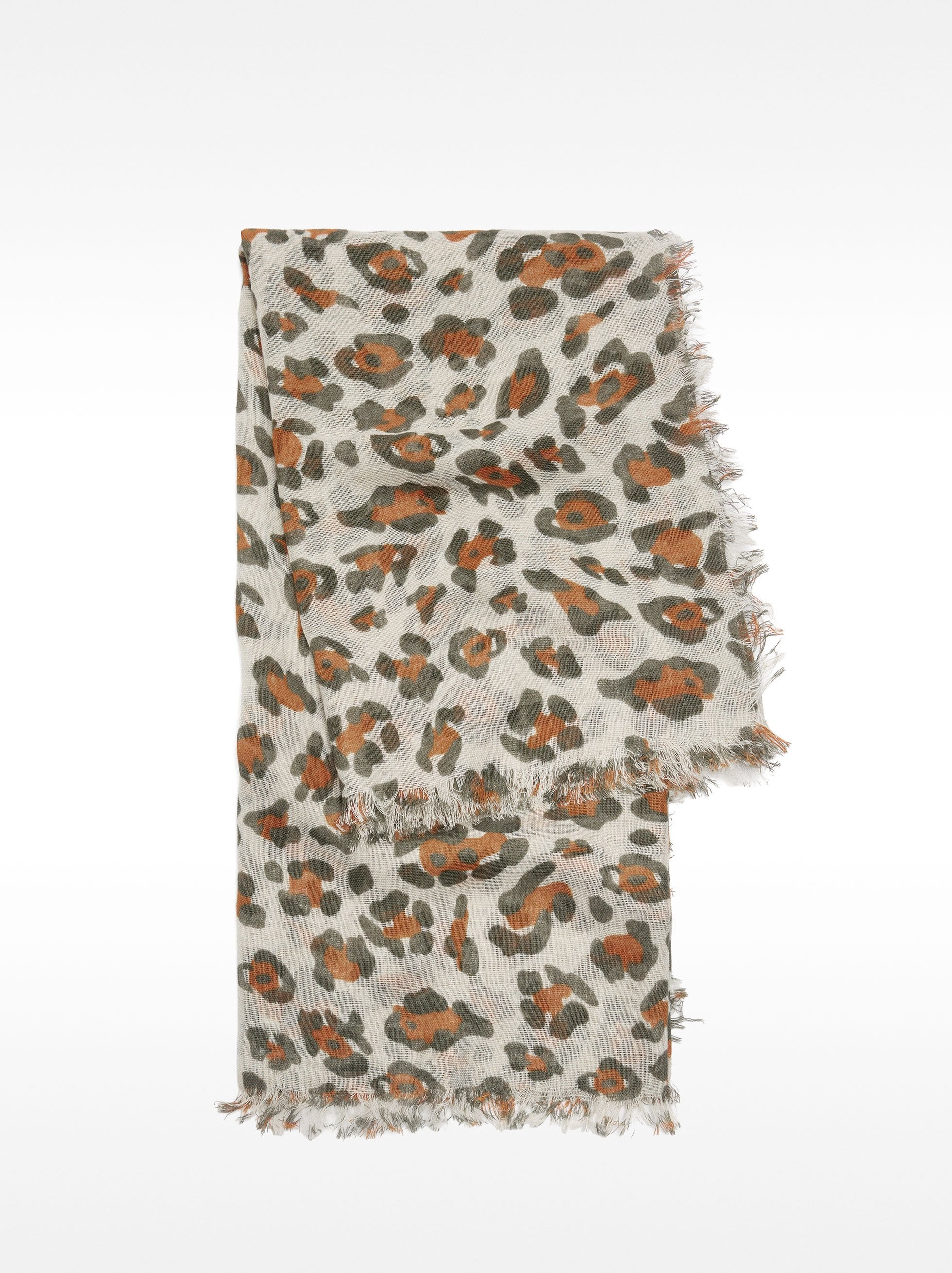 Pañuelo Con Estampado Animal