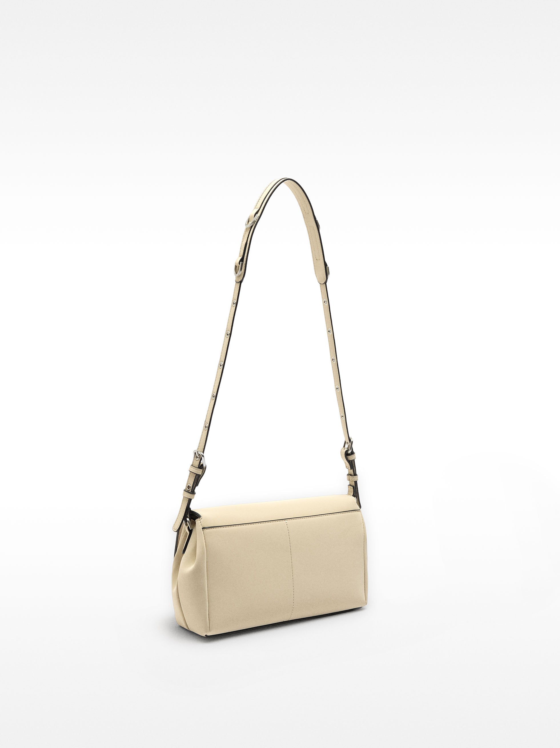 Bolso Bandolera Con Solapa