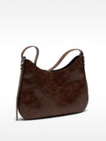 Bolso De Hombro Efecto Craquelado