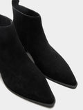 Botines De Piel Con Tacón