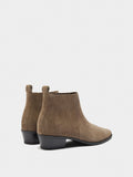 Botines De Piel Con Tacón