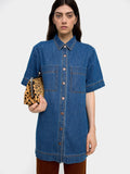 Vestido Denim 100% Algodón