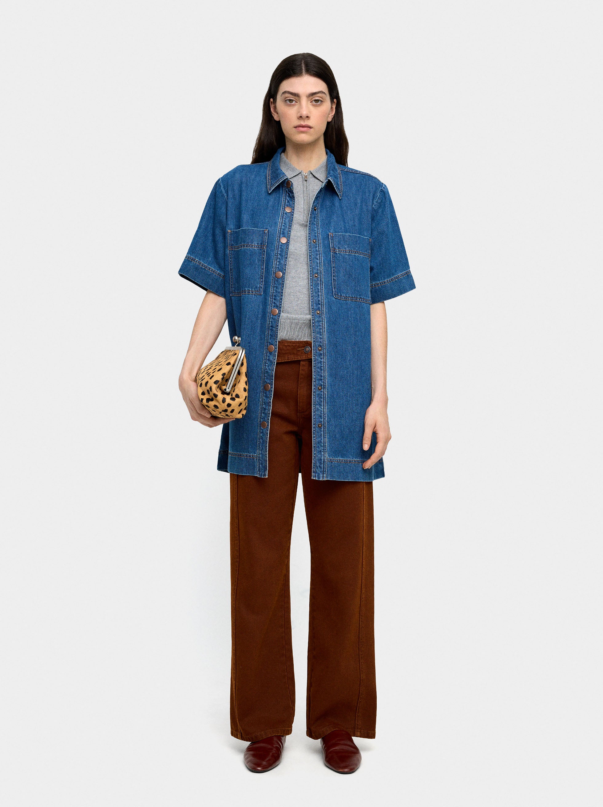 Vestido Denim 100% Algodón