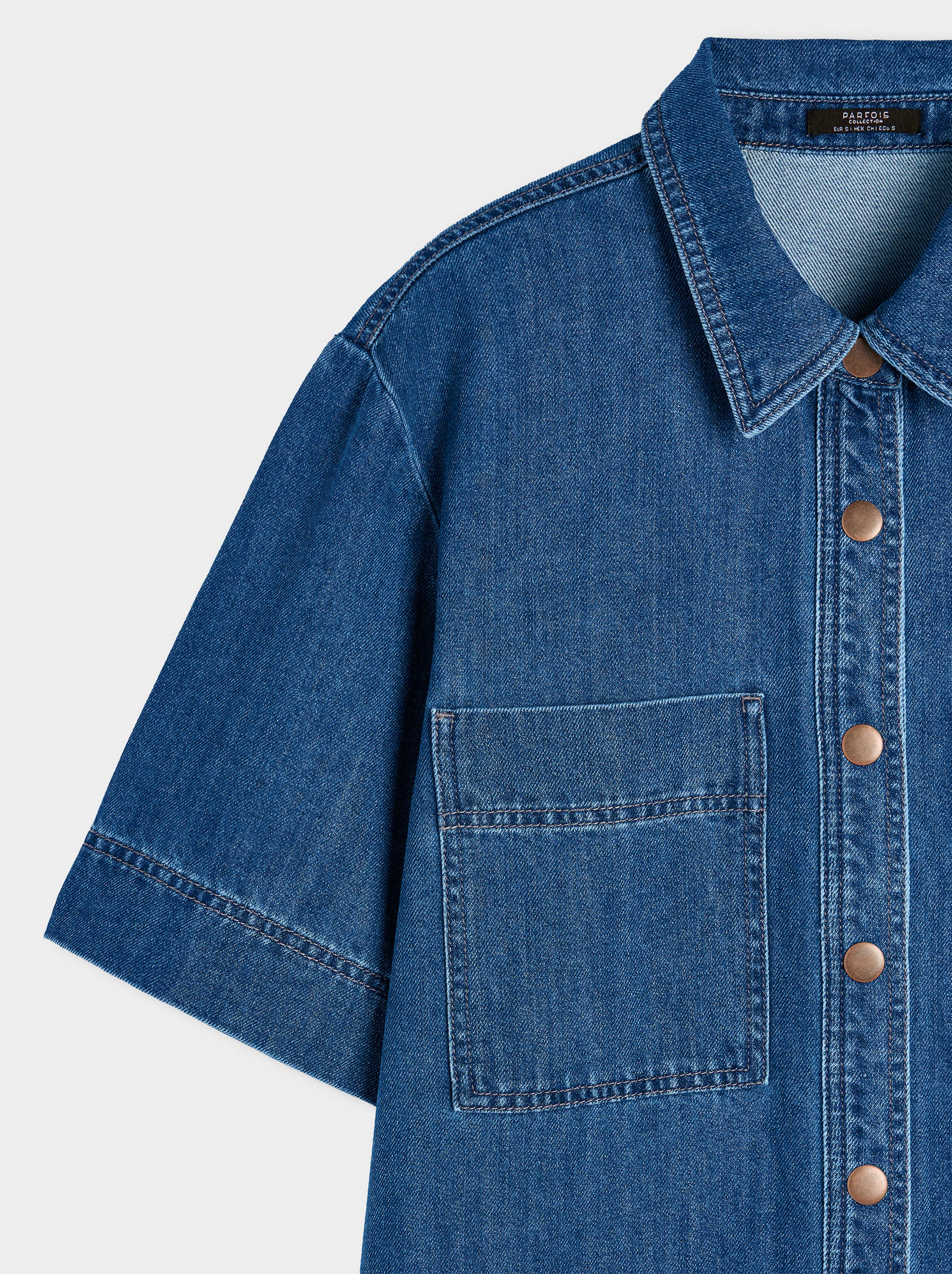 Vestido Denim 100% Algodón