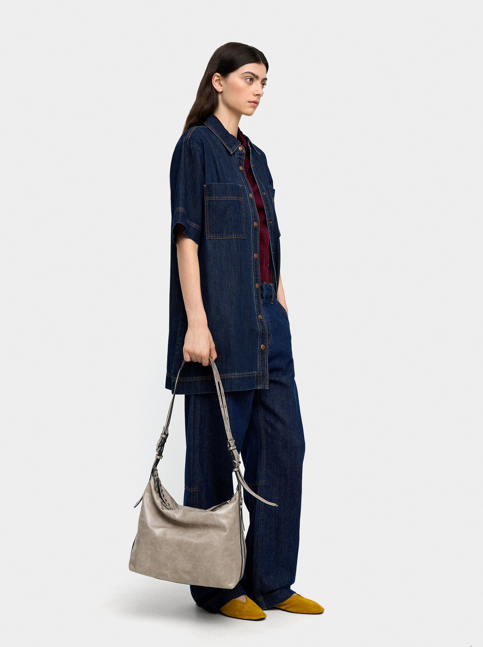 Vestido Denim 100% Algodón