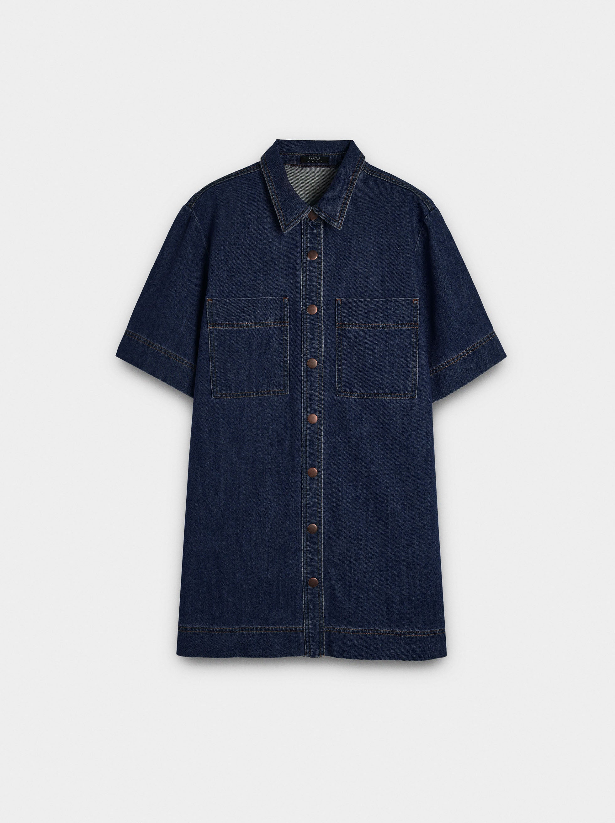 Vestido Denim 100% Algodón