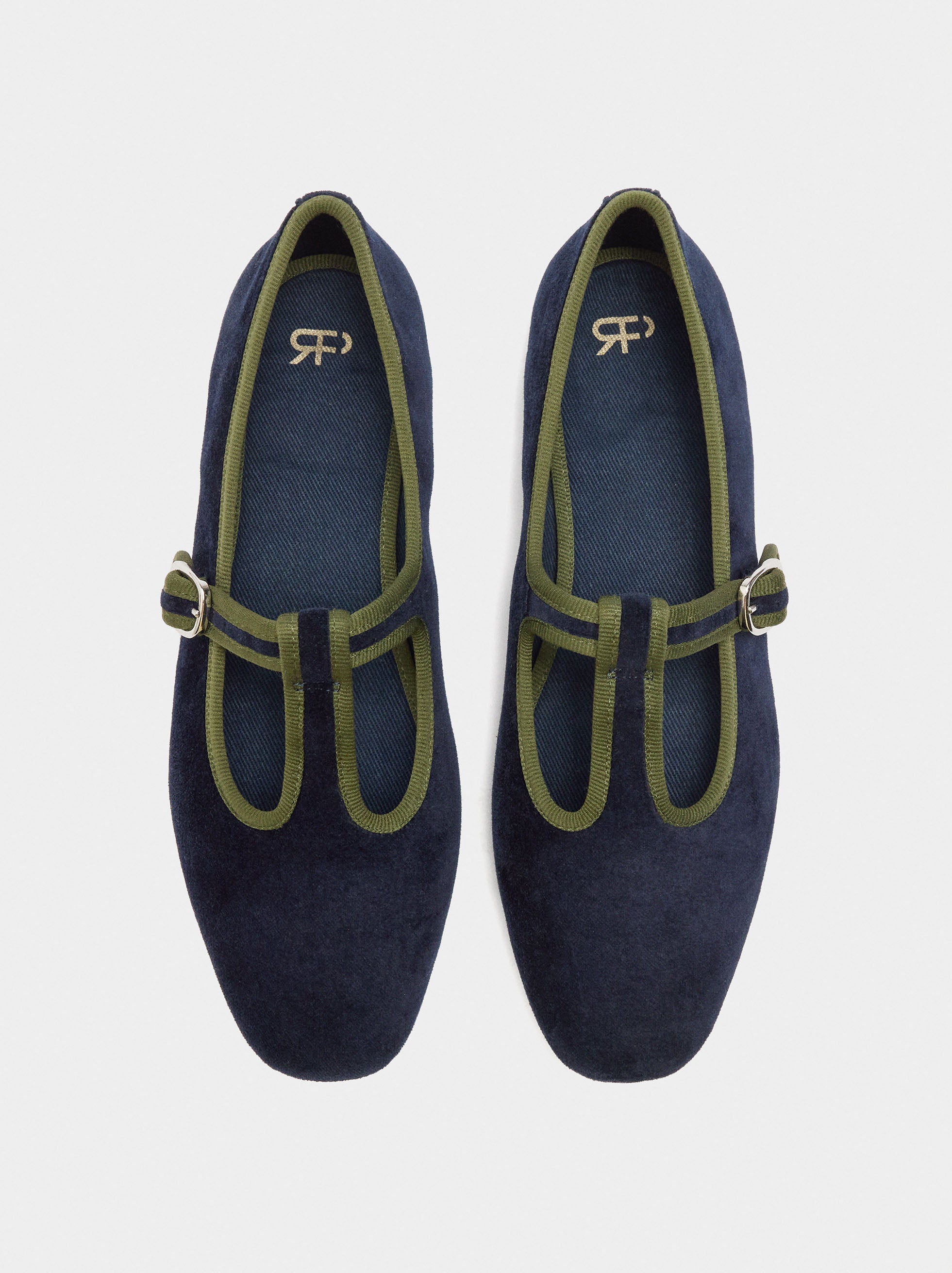 Bailarinas T-Bar De Textura Suave