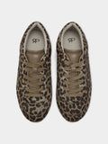 Zapatillas De Piel Estampado Animal