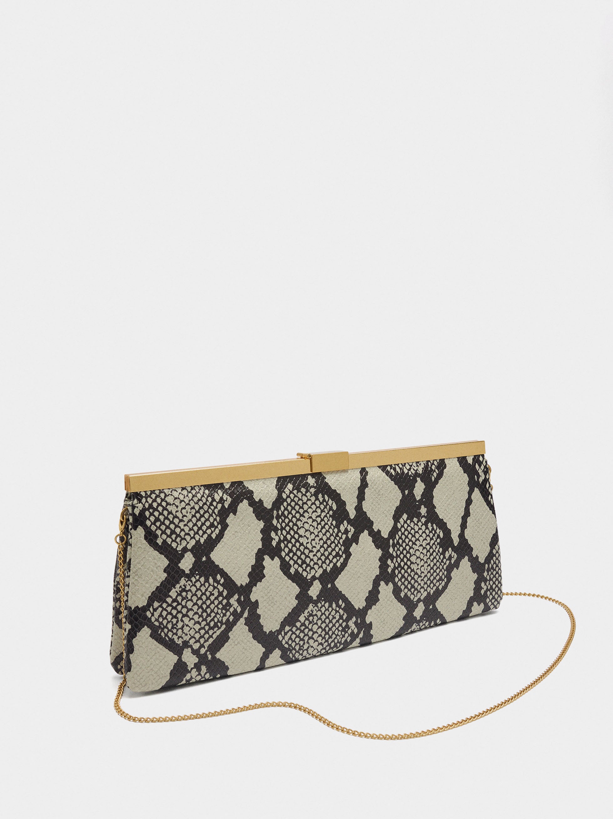 Bolso Sobre Con Grabado Animal