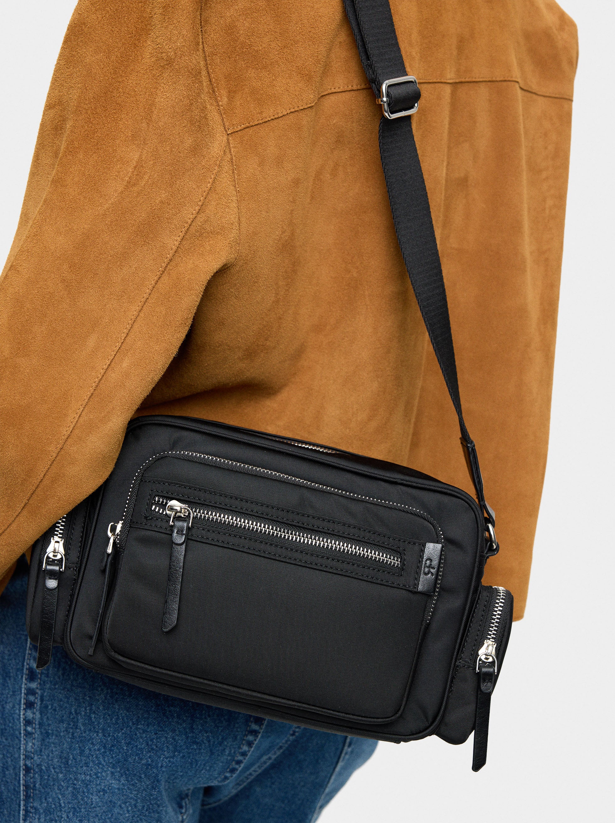 Bolso Bandolera De Nylon
