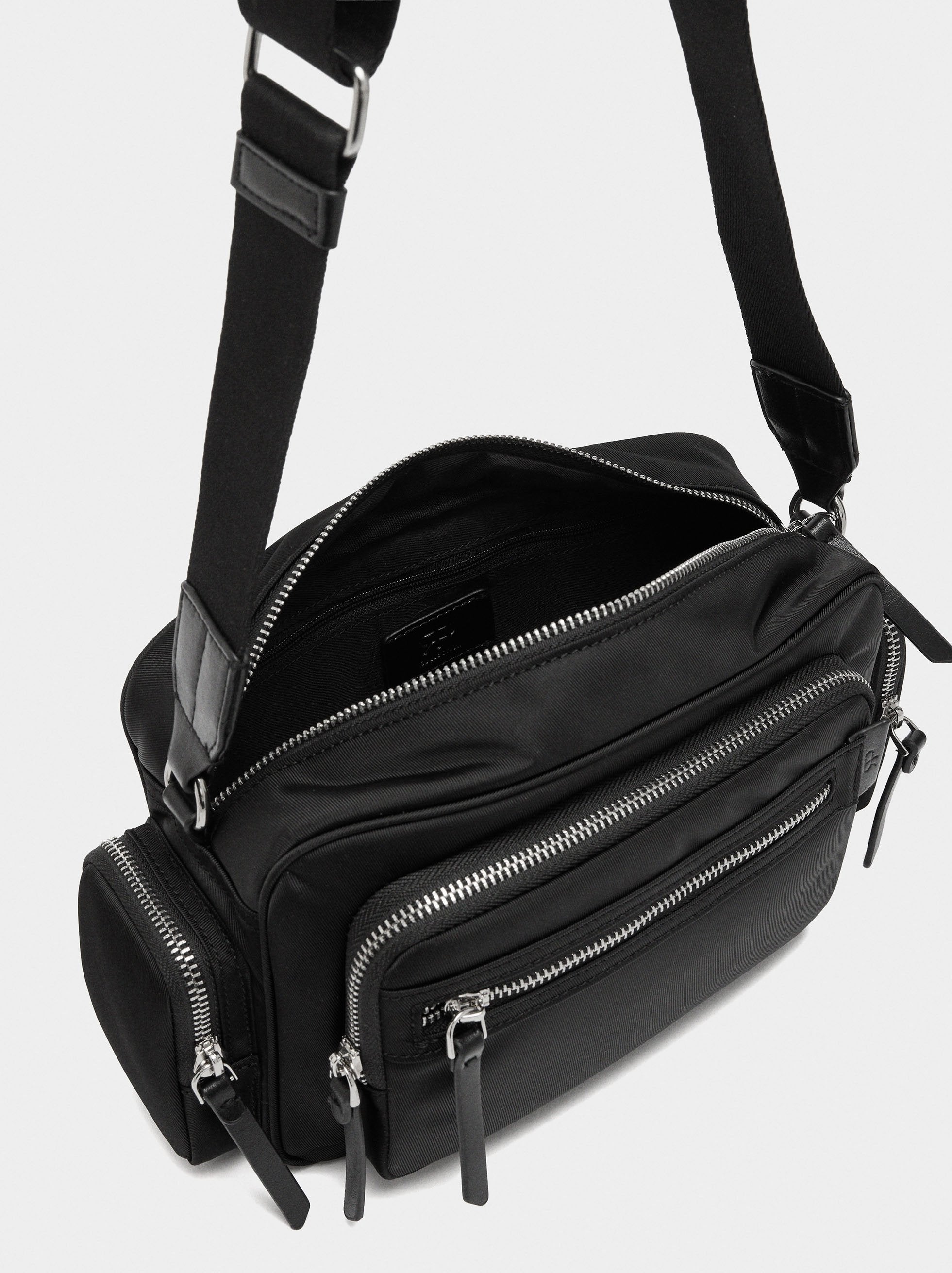 Bolso Bandolera De Nylon