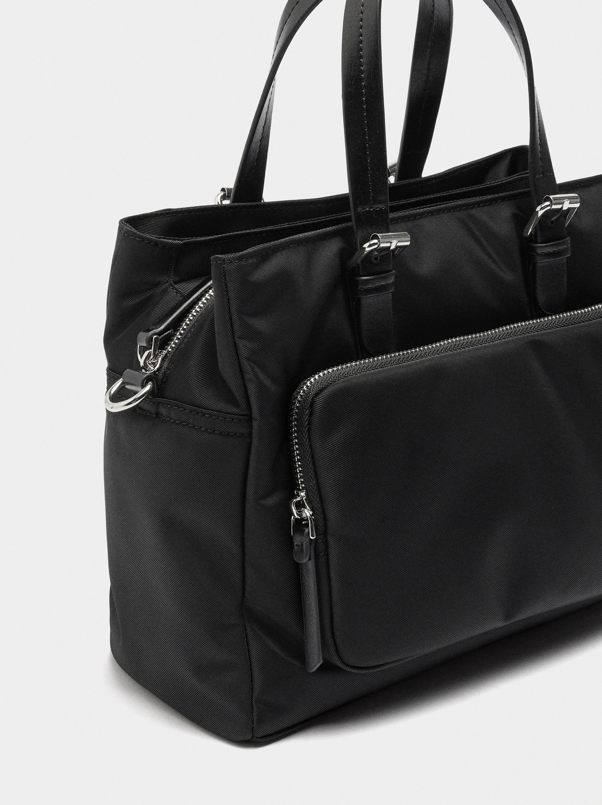 Bolso Tote De Nylon