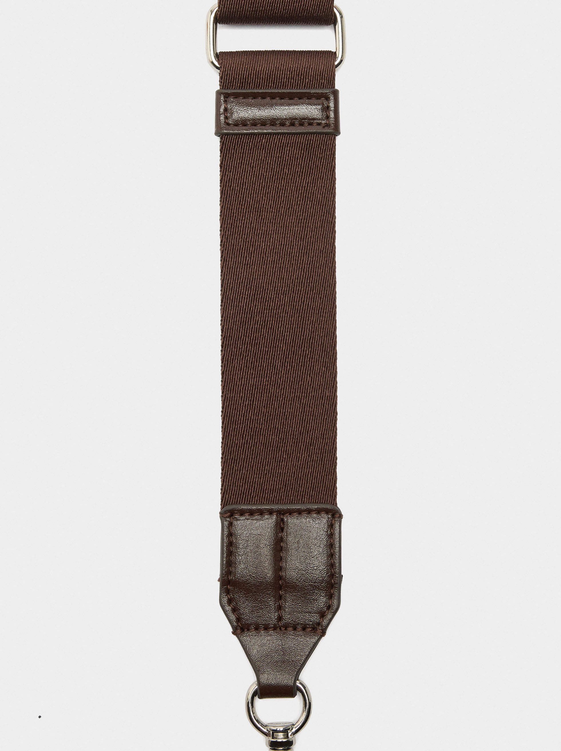 Bolso Tote De Nylon Con Bandolera