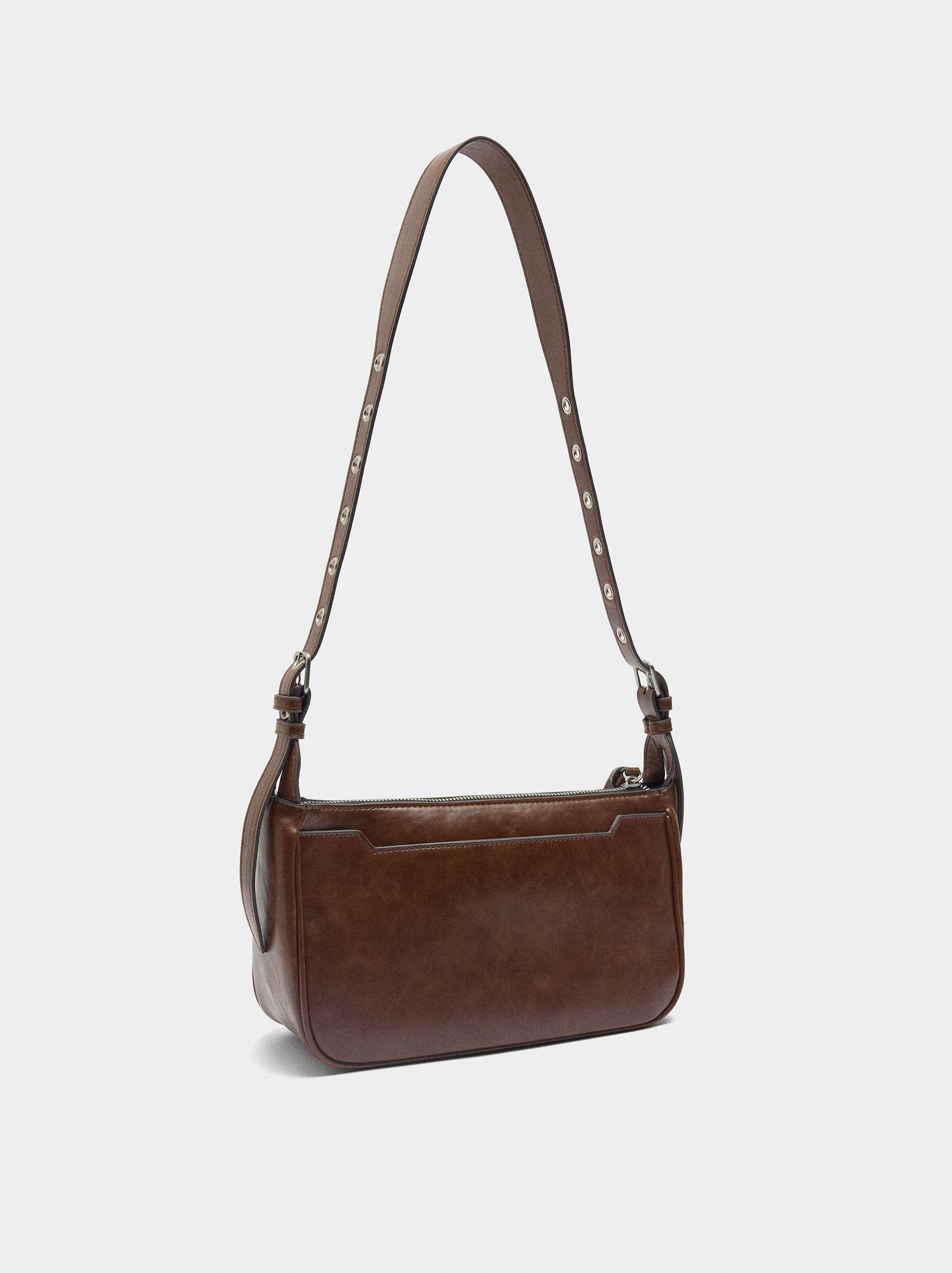 Bolso De Hombro Asa Con Tachuelas M