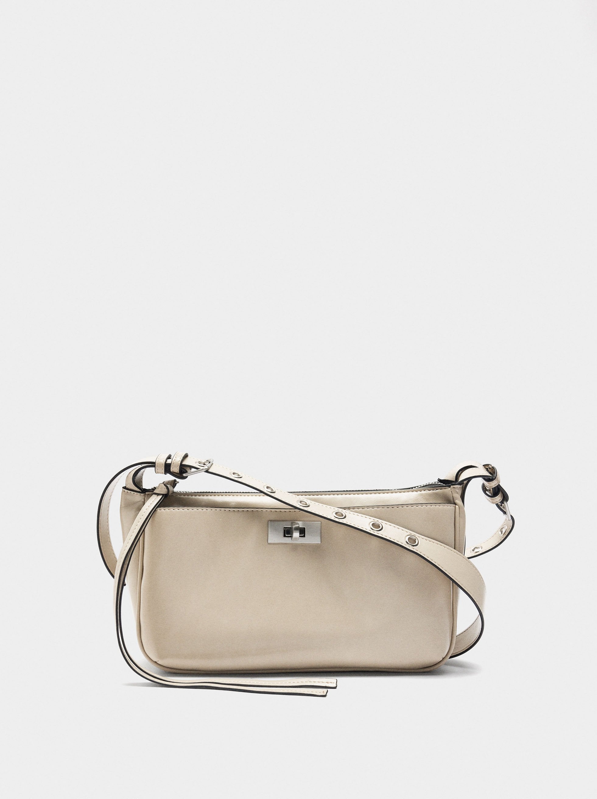 Bolso De Hombro Asa Con Tachuelas M