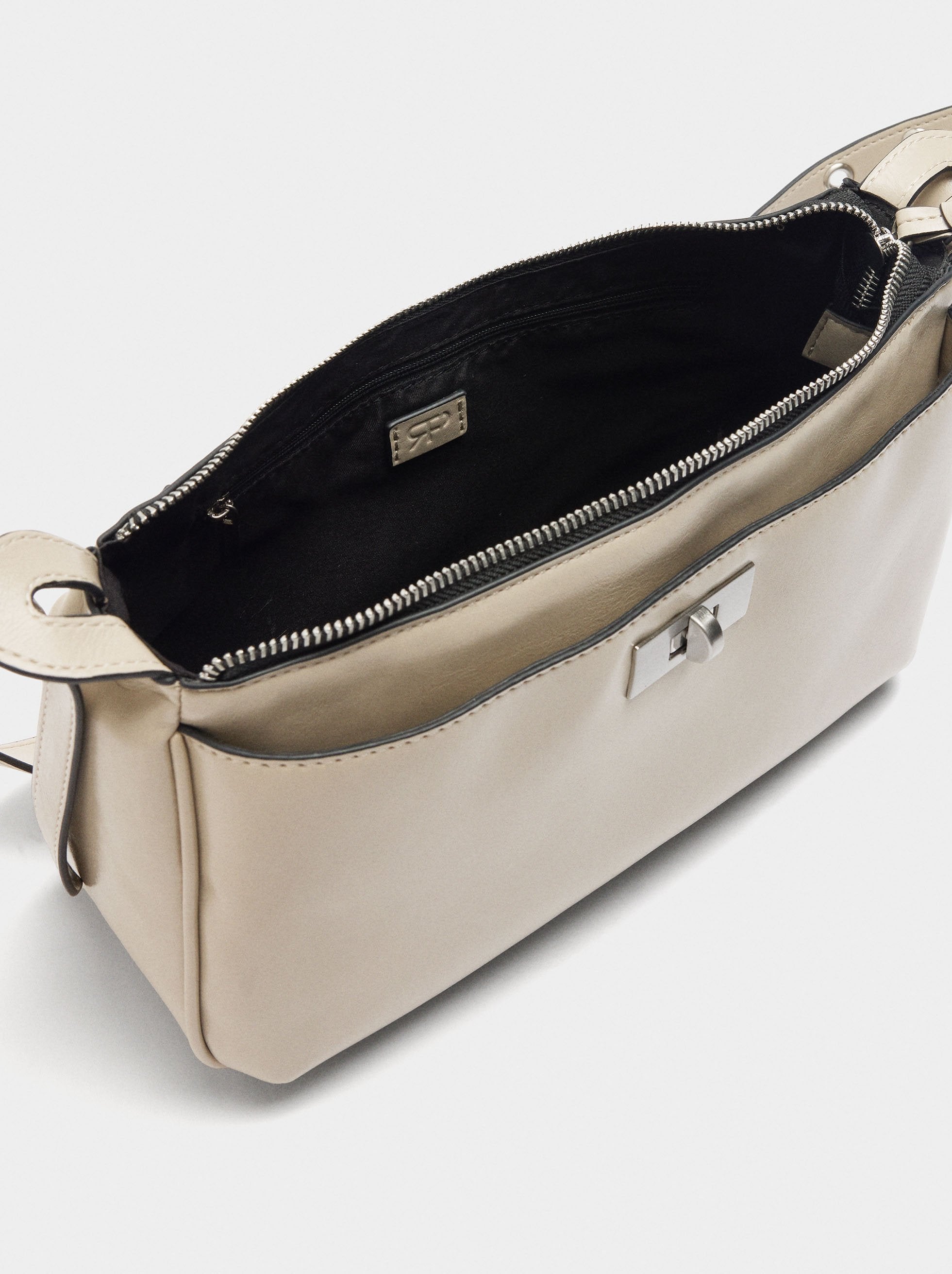 Bolso De Hombro Asa Con Tachuelas M