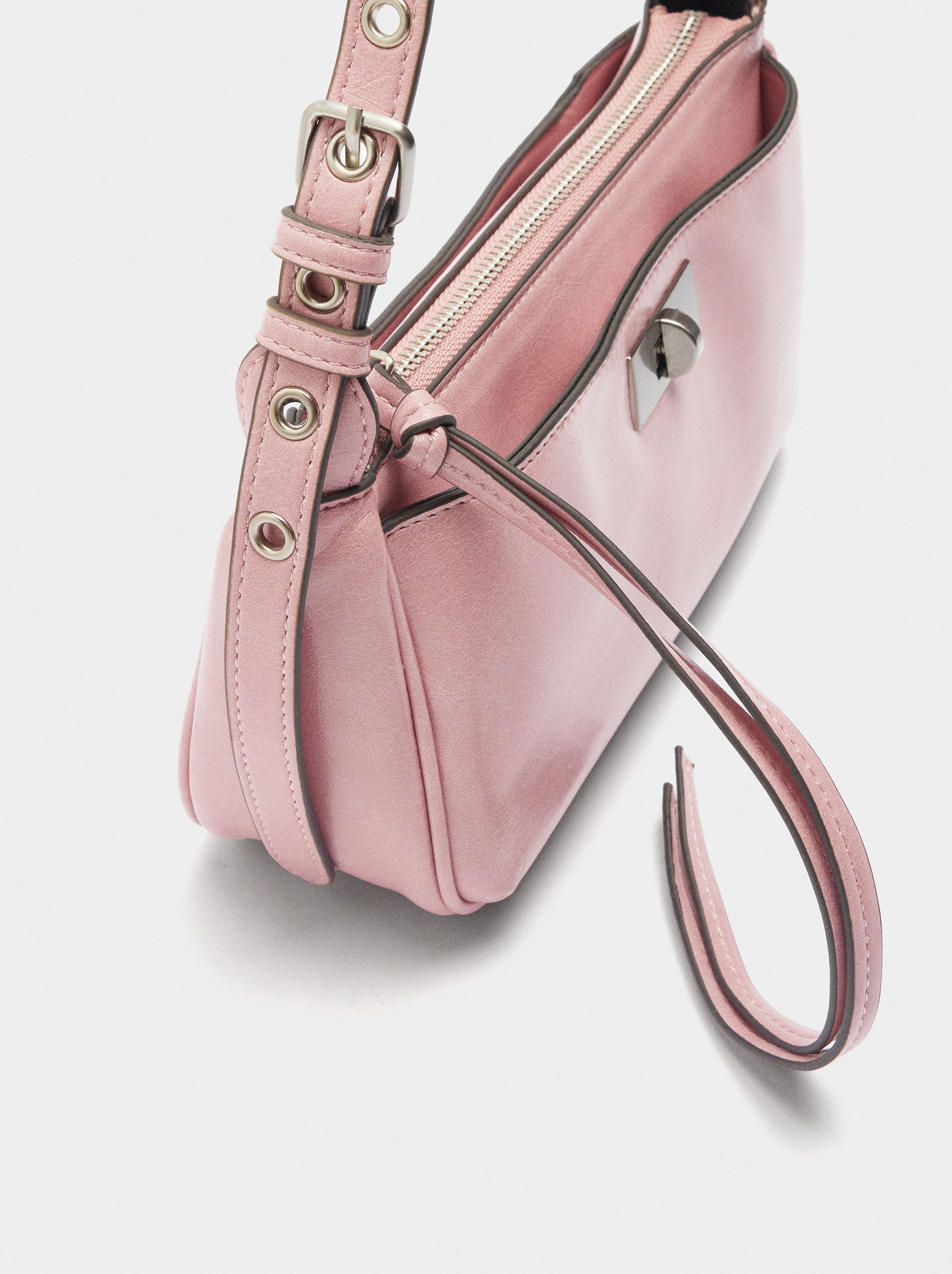 Bolso De Hombro Asa Con Tachuelas S