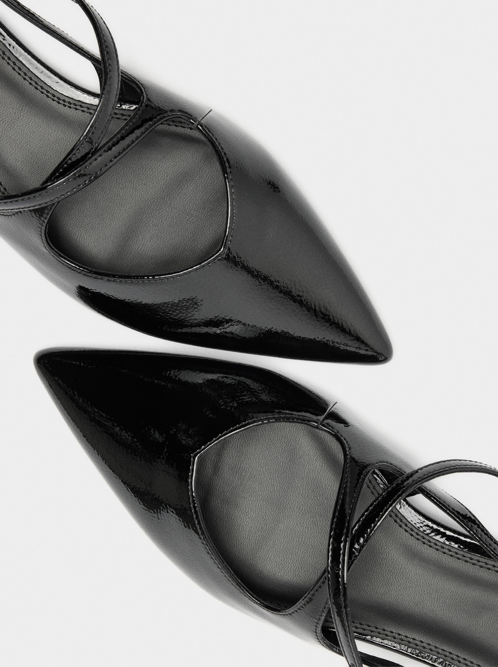 Bailarinas Destalonadas Con Hebillas