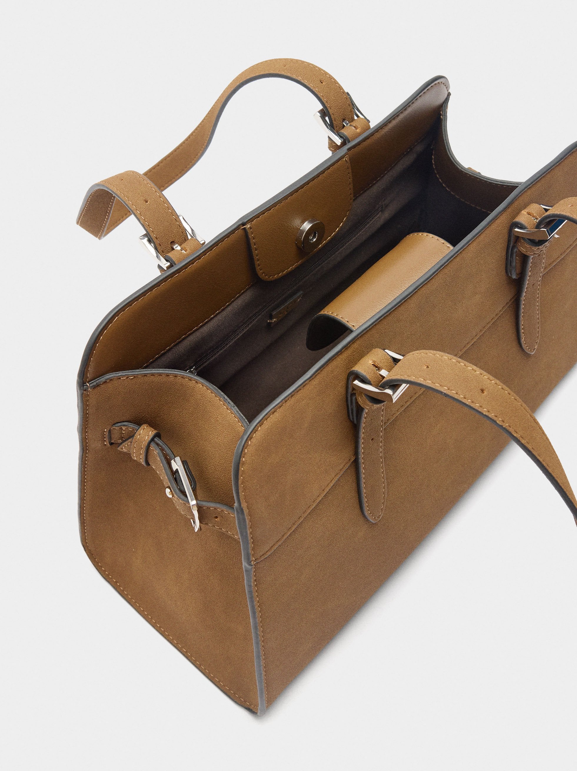 Bolso Tote Efecto Piel