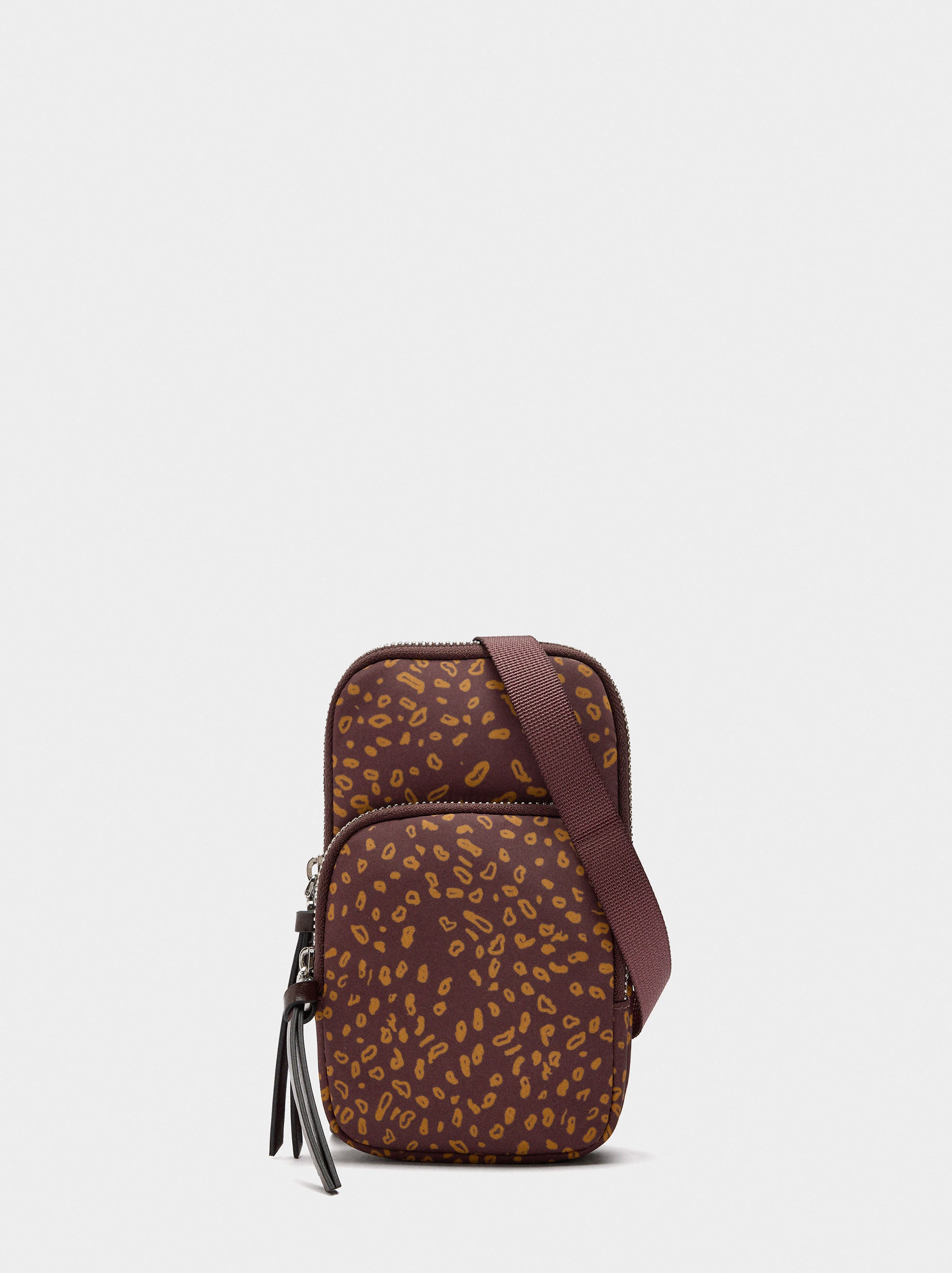 Bolso Para Móvil De Nylon Estampada