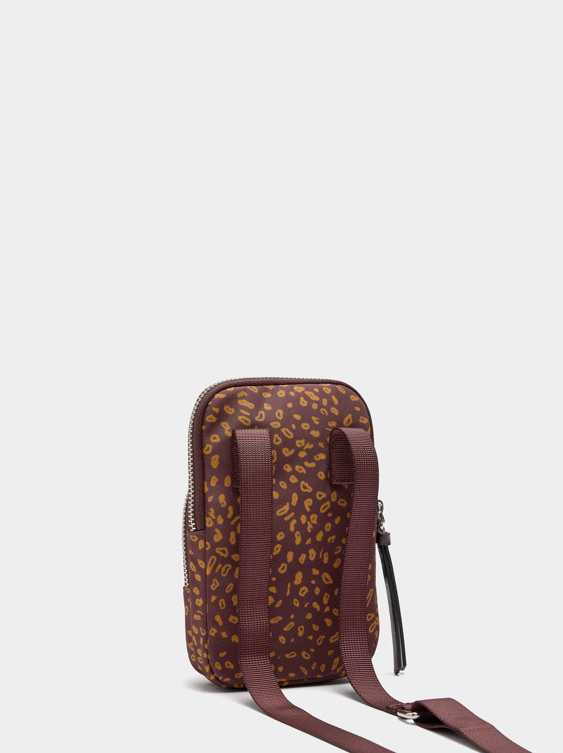 Bolso Para Móvil De Nylon Estampada