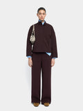Pantalón Con Cintura Elástica Y Bolsillos