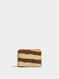 Cartera De Piel Con Pelo