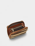 Cartera De Piel Con Pelo