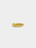 Anillo Ovalado Para Meñique - Plata De Ley 925