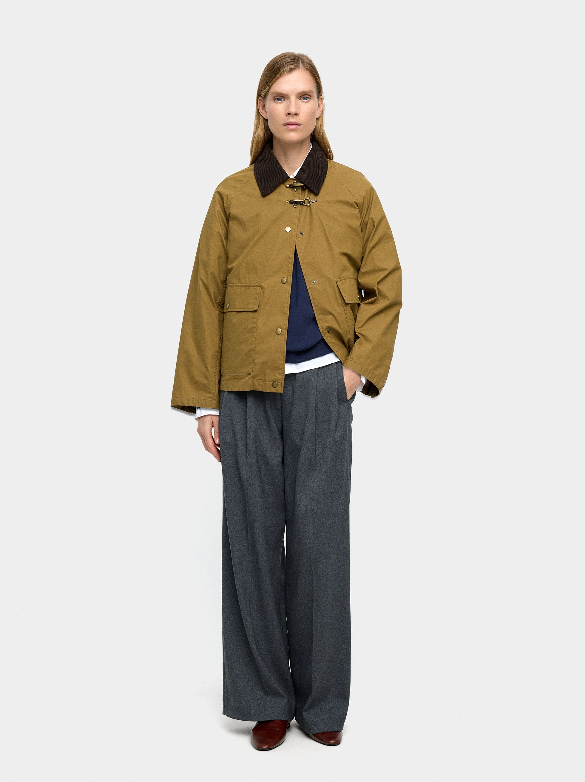 Chaqueta De Algodón Con Chaleco